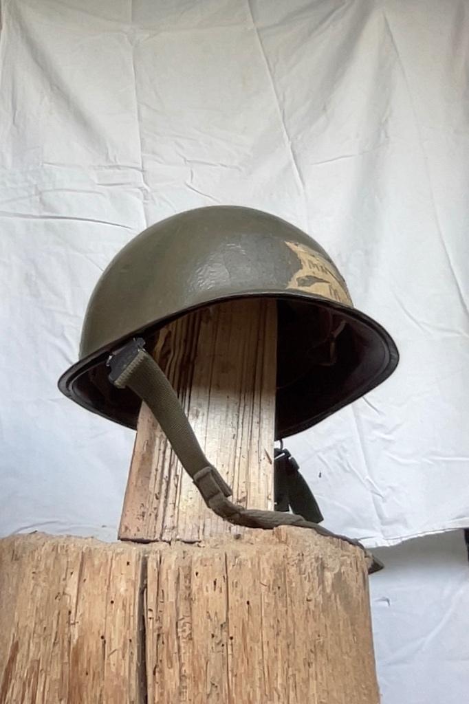 Casque US M1 coque McCord '45 liner USAF Guerre Froide, Verzamelen, Ophalen, Luchtmacht, Helm of Baret