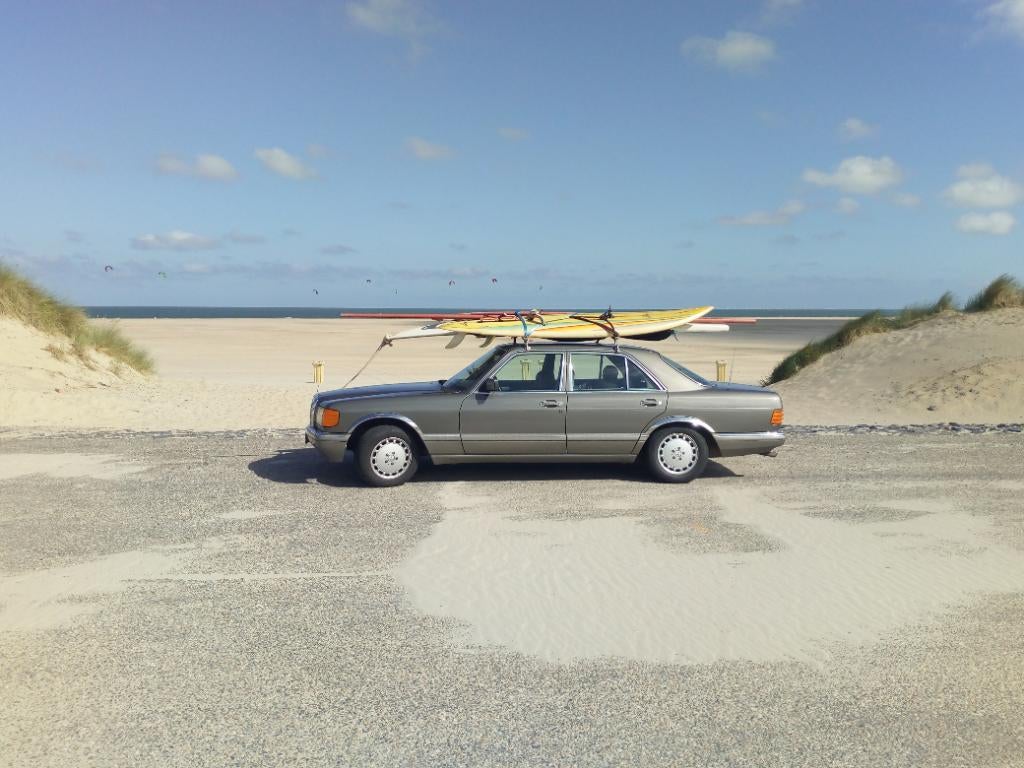 Mercedes w126  300 se 1986, Auto's, 5 zetels, Particulier, Blauw, 3000 cc