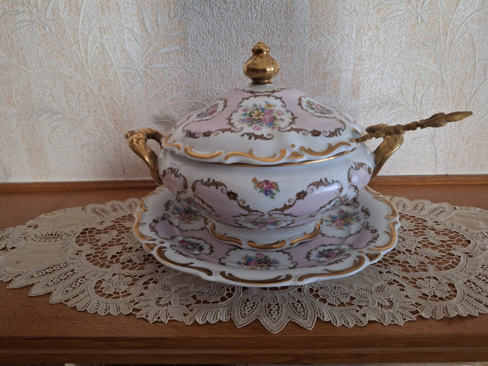 Porcelaine de Limoges , handpainted, Enlèvement