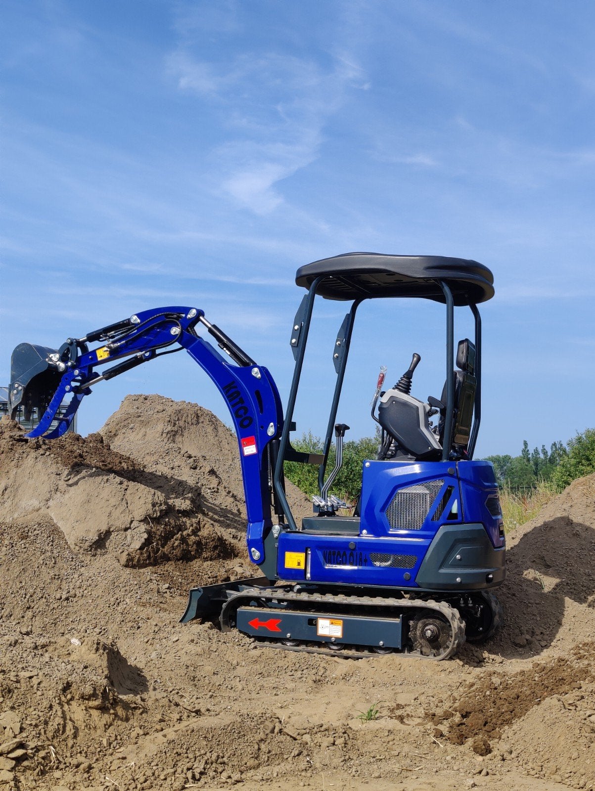 Heftruck minigraver graafmachine shovel shranklader, Zakelijke goederen, Ophalen