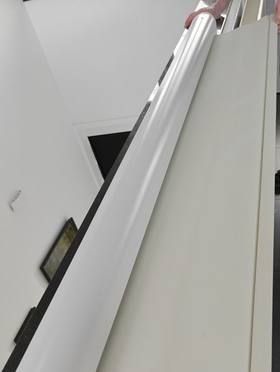 Rolgordijn in cassette, Huis en Inrichting, Ophalen, Overige materialen, Rolgordijn, Beige