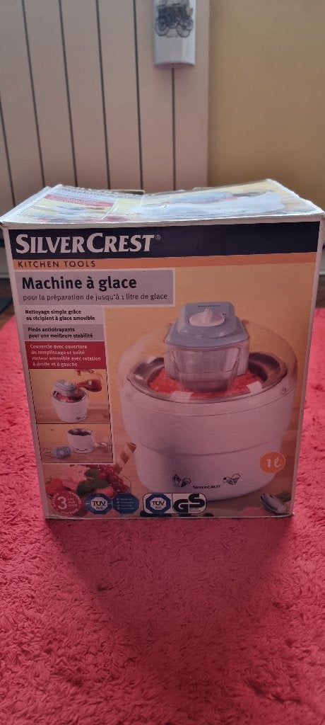 Ijsmachine Silvercrest, Ophalen, Gebruikt, Koelelement