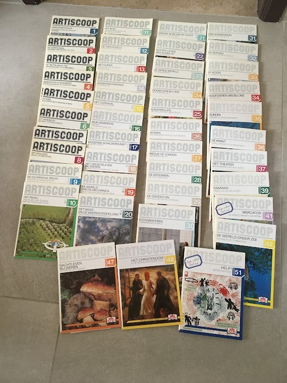 Artiscoop boeken (43) en Artiscoop Junior (5), Boeken, Prentenboeken en Plaatjesalbums, Ophalen of Verzenden, Zo goed als nieuw