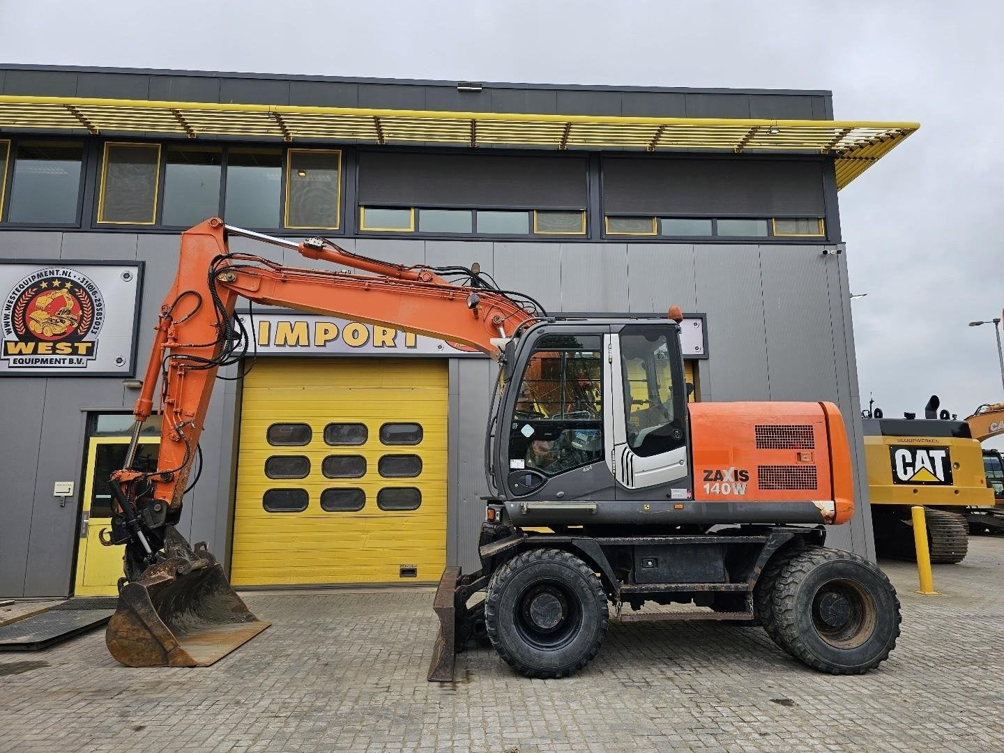 Hitachi ZX140W-3 WE1646, Articles professionnels, Machines & Construction | Grues & Excavatrices, Excavatrice