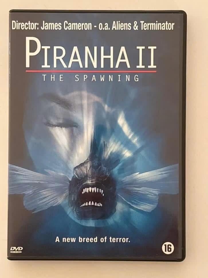 DVD Piranha II The Spawning (1982), Cd's en Dvd's, Dvd's | Horror, Ophalen of Verzenden