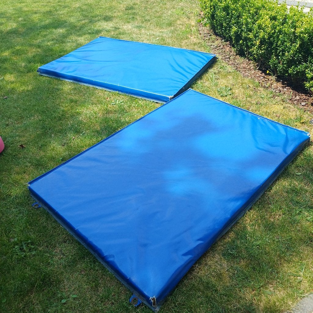 Turnmatten, Sport en Fitness, Turnen, Ophalen, Gebruikt, Blauw