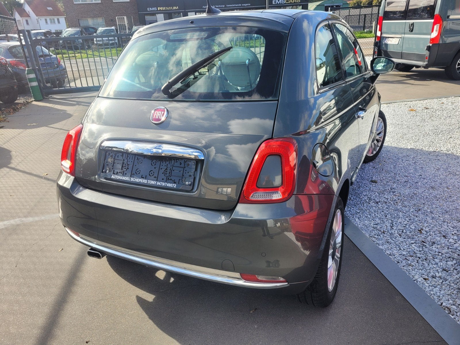 fiat 500 automaat, Auto's, Euro 6, 4 cilinders, https://public.car-pass.be/vhr/38e713c9-9fe0-4564-9b10-b553049bb809, Bedrijf