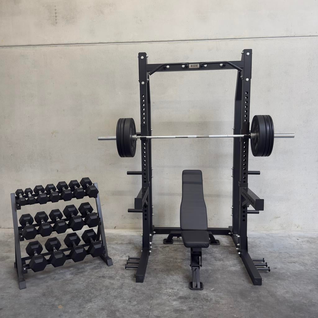 Complete home gym, Sport en Fitness, Fitnessmaterialen, Ophalen of Verzenden, Nieuw, Benen, Dumbbell