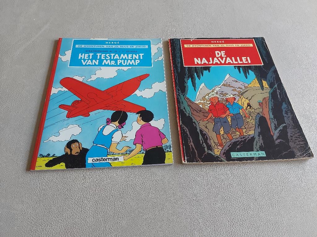Jo, Suus en Jokko, Boeken, Ophalen of Verzenden, Herge