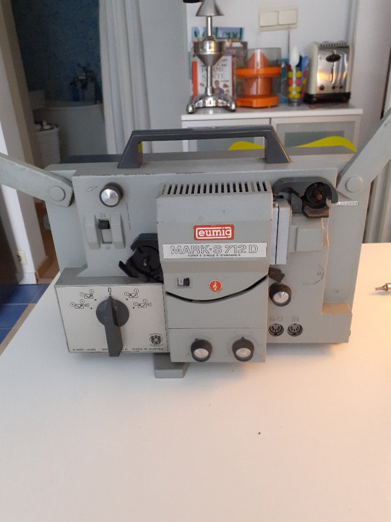 Projecteur super8 pour pieces, Enlèvement