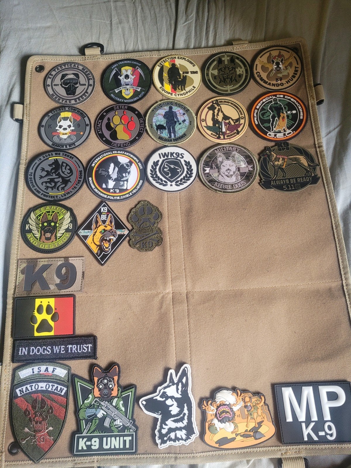 gezocht k9 patches, Verzamelen, Ophalen