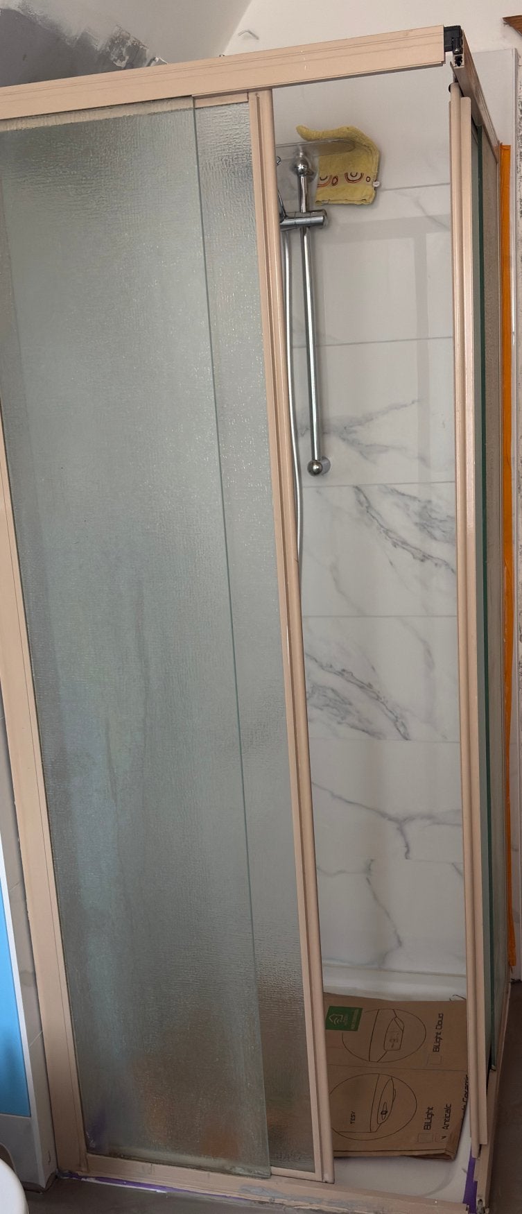 coin douche, Maison & Meubles, Enlèvement, Utilisé, Avec douche