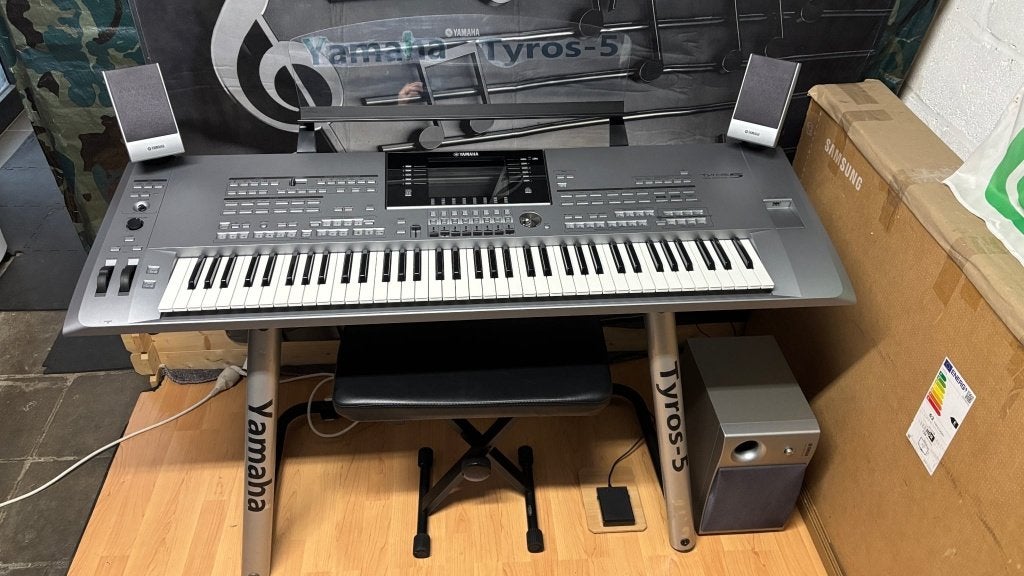 Yamaha Tyros 5 XXl, Muziek en Instrumenten, Ophalen, Yamaha, Zo goed als nieuw, Aanslaggevoelig