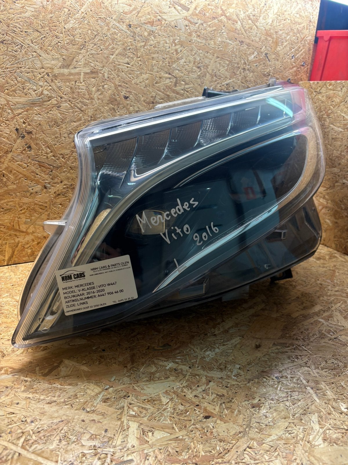 PHARE AU XÉNON GAUCHE POUR MERCEDES CLASSE V | VITO W447, Autos : Pièces & Accessoires, Enlèvement, Utilisé
