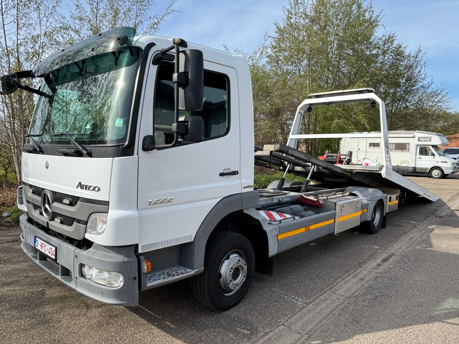 Mercedes Atego 1222 takelwagen, Automaat, Particulier, Cruise Control, Te koop