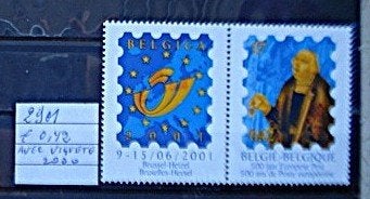 België 2901 **/mnh, Postzegels en Munten, Postzegels | Europa | België, Verzenden, Orginele gom, Postfris, Postfris