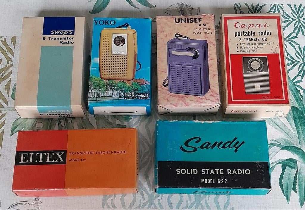 Transistor radio's, Ophalen, Radio