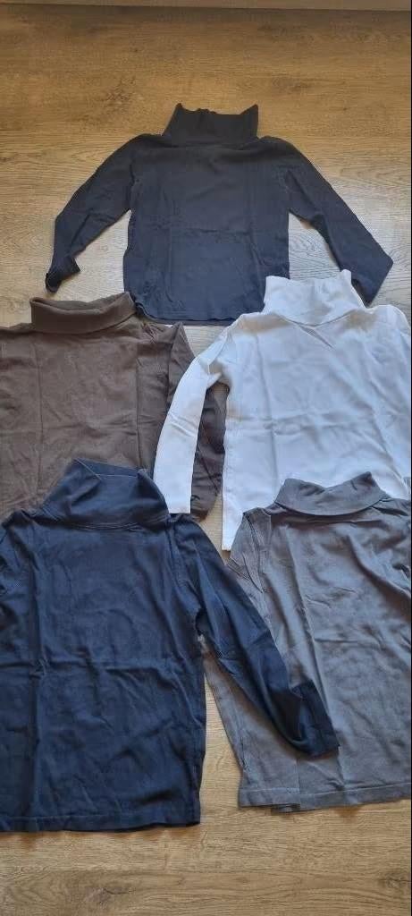 5 souspulls of longsleeves met rolkraag JBC maat 116 - 122, Kinderen en Baby's, Kinderkleding | Maat 116, Gebruikt, Ophalen of Verzenden