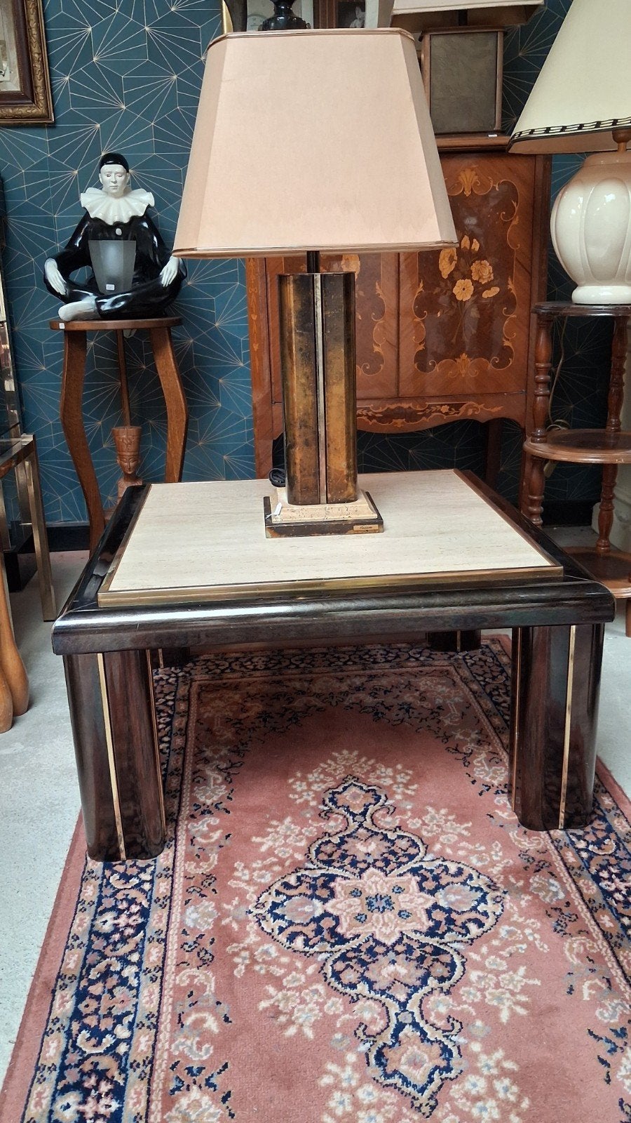 Fedam tafel + tafellamp, Ophalen