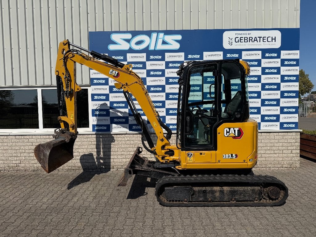 CAT 303.5 graafmachine minigraver rupskraan, Enlèvement ou Envoi, Excavatrice