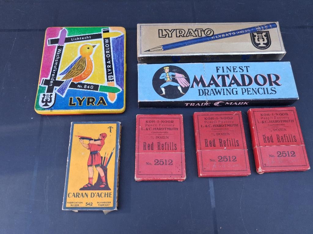 lot de vieilles fournitures scolaires des années 50-60, Antiquités & Art, Antiquités | Autres Antiquités, Enlèvement ou Envoi