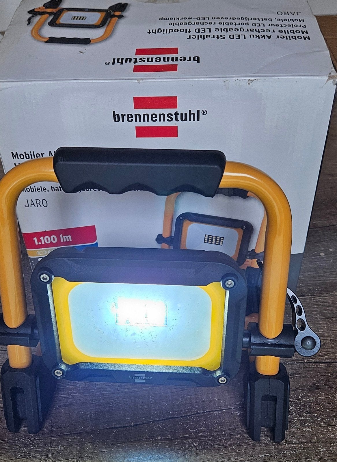 projecteur LED portable rechargeable, Ophalen