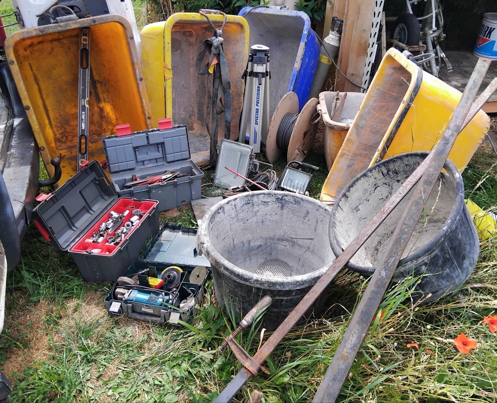 Gros lot de matériel de maçonnerie, Bricolage & Construction
