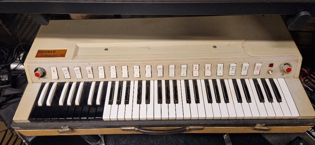 Orgue Hohner Symphonic 35 1968/69, Musique & Instruments, Enlèvement, Utilisé, 1 clavier, Orgue
