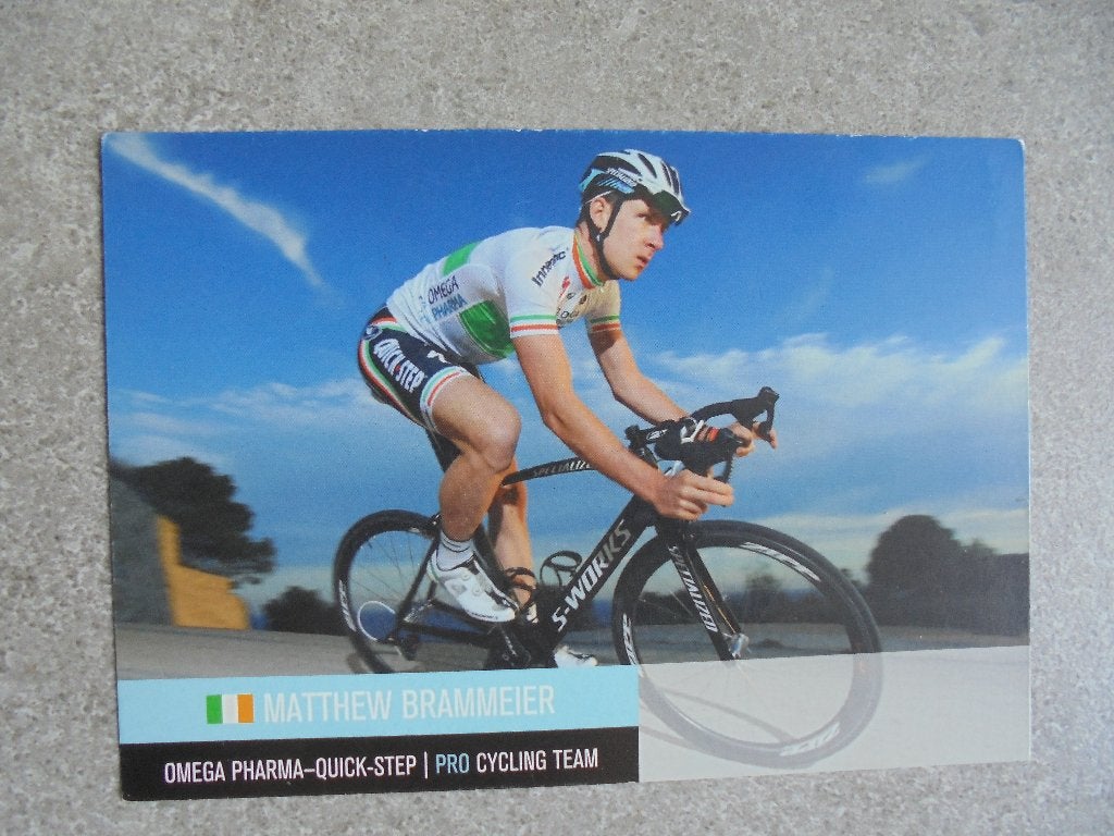 Wielerfoto Matthew Brammeier, Verzenden