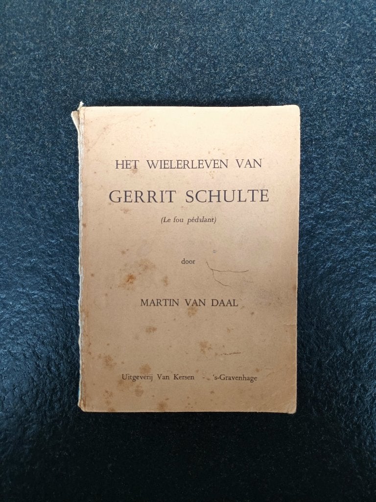 Het wielerleven van Gerrit Schulte, Course à pied et Cyclisme, Utilisé, Martin Van Daal, Envoi