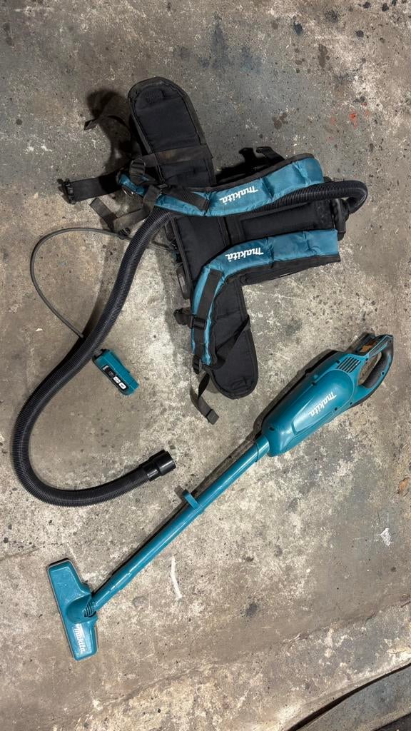 Makita 18V stofzuiger, Ophalen of Verzenden, Zo goed als nieuw
