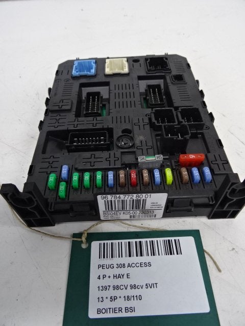 ORDINATEUR UNITE COMMANDE ELECTRONIQUE Peugeot 308 (4A / C), Autos : Pièces & Accessoires, Électronique & Câbles, Peugeot, Utilisé