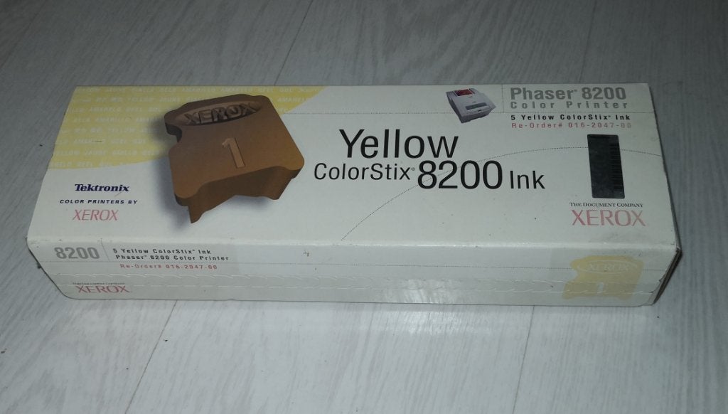 Encre solide imprimante Textronix Phaser 8200 Yellow, Computers en Software, Printerbenodigdheden, Verzenden, Nieuw, Overige typen