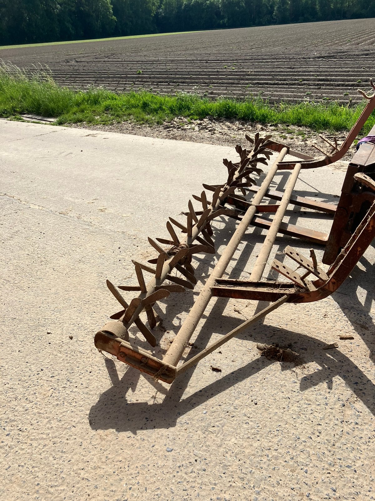 Rol voor cultivator 3,6m, Enlèvement