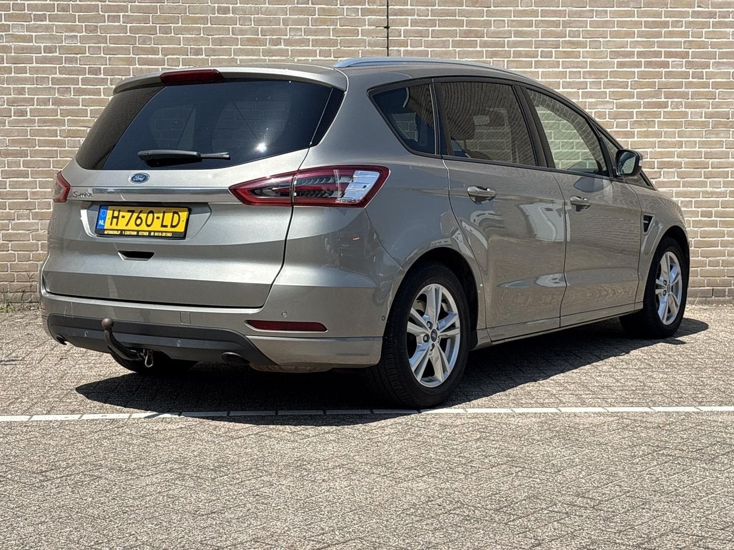 Ford S-Max 2.0 TDCi Titanium 7p. | Climate | Cruise | Navi |, Auto's, Ford, Automaat, Monovolume, 139 g/km, Zwart