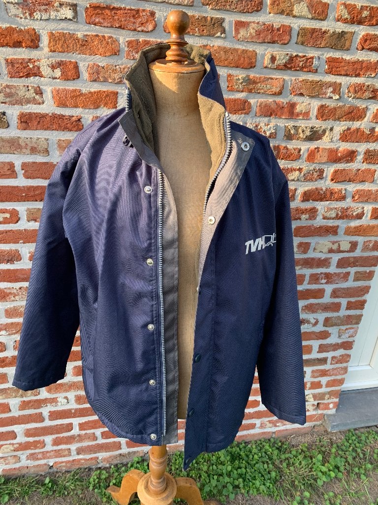 TVH Werkjas / Bedrijfsjas – Maat M (Medium) – Donkerblauw, Kleding | Heren, Ophalen of Verzenden, Gedragen, Maat 48/50 (M)