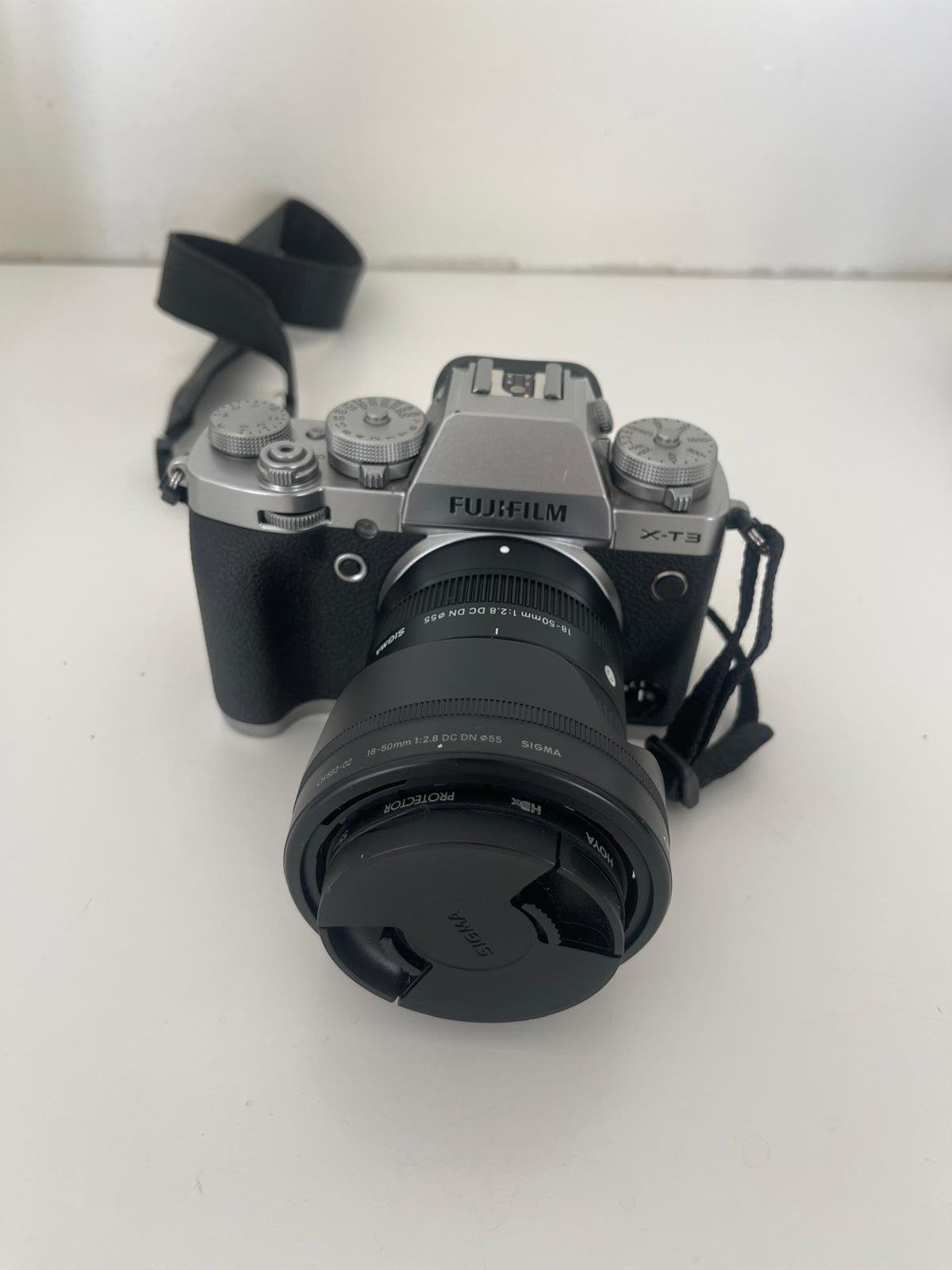Bijna nwe Fujifilm X-T3 + Sigma 18-50mm f/2.8 + Acc(Gar+Bon), Audio, Tv en Foto, Fotocamera's Digitaal, Zo goed als nieuw, Spiegelreflex