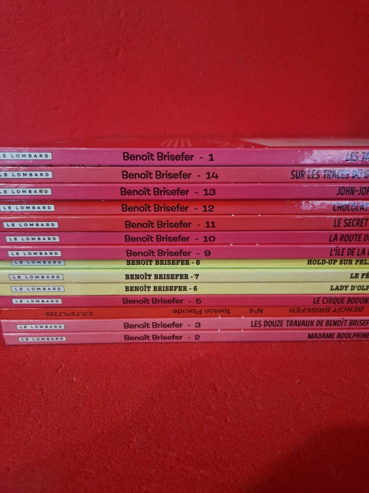 lot de 14 bd Benoît brisefer 1 à 14(intégrale de la série), Livres, BD, Enlèvement ou Envoi