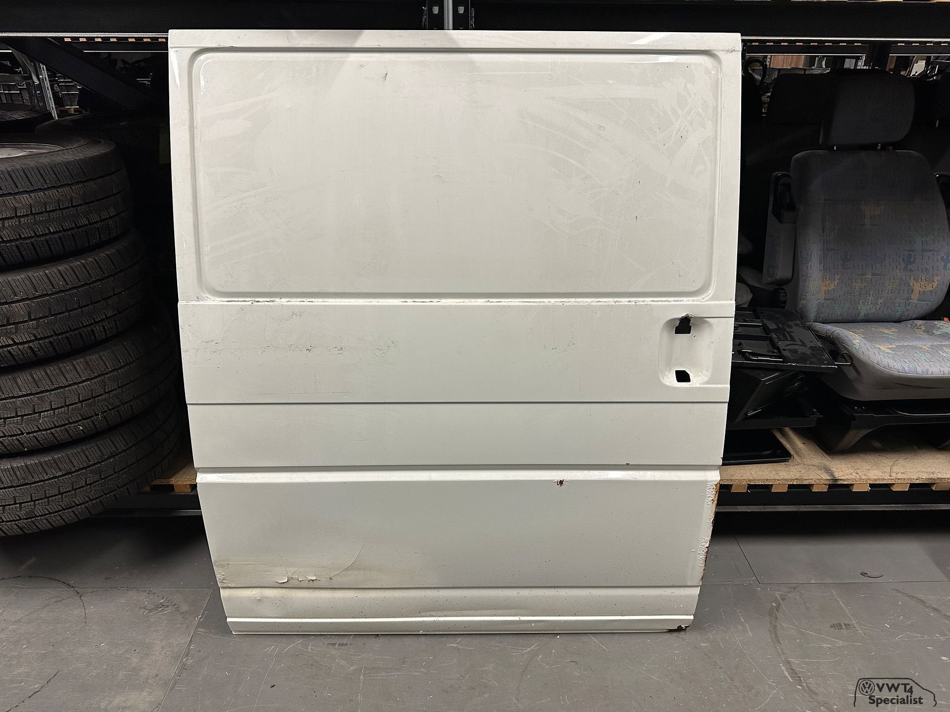 Volkswagen Transporter VW T4 schuifdeur rechts dicht wit, Gebruikt, -, -, Rechts