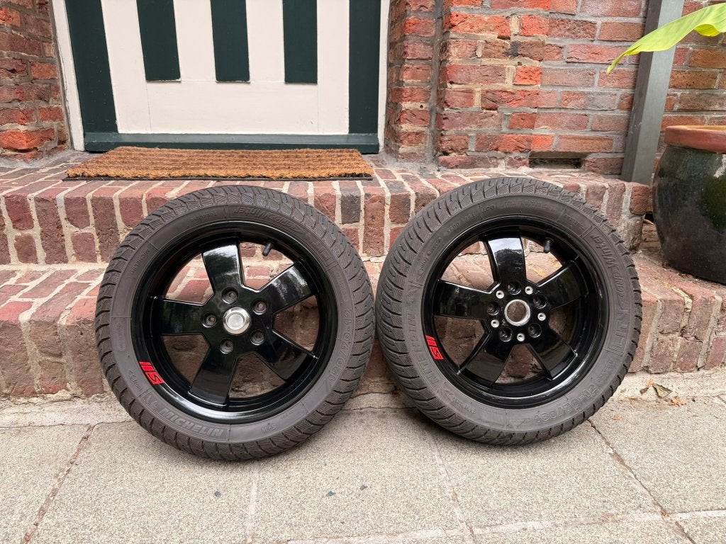 Originele velgen Vespa GTS zwart, Motos, Pièces | Autre, Utilisé, Enlèvement