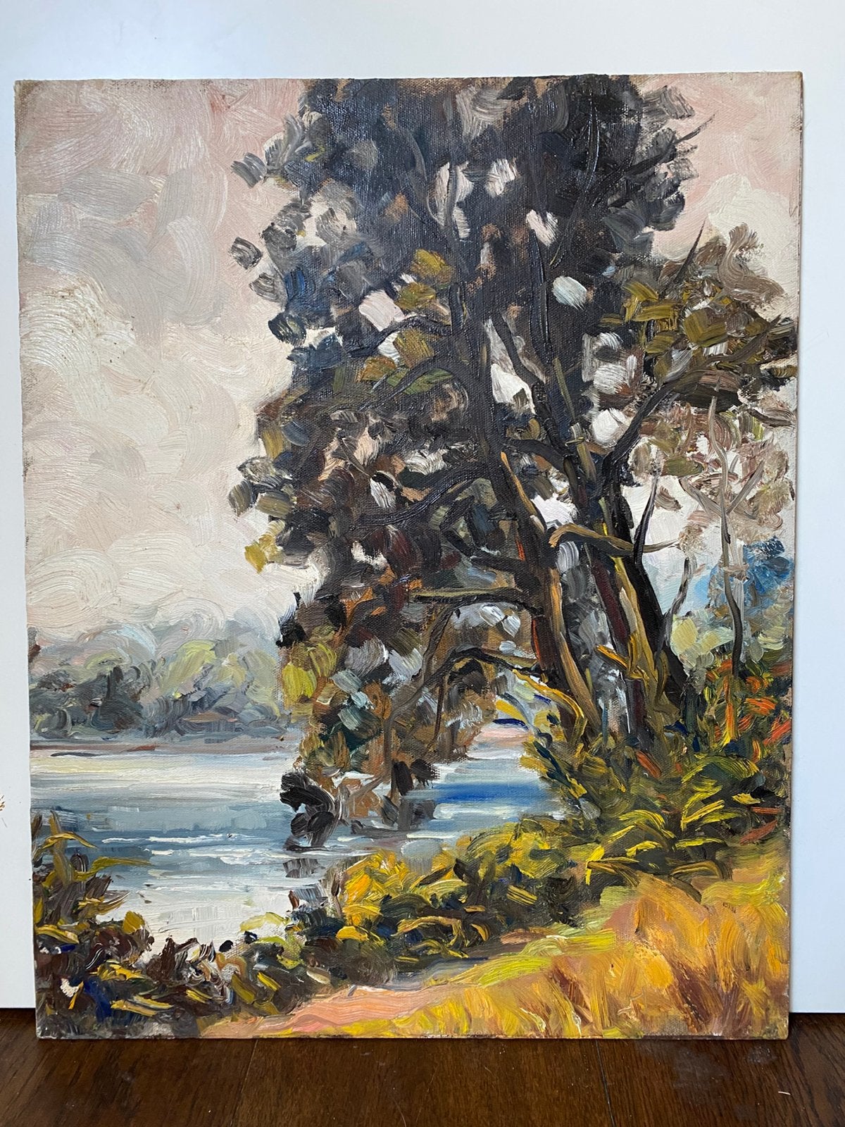 Jacob de Vries - Sept Fontaines (huile sur panneau), Enlèvement, Peinture à l'huile, Panneau