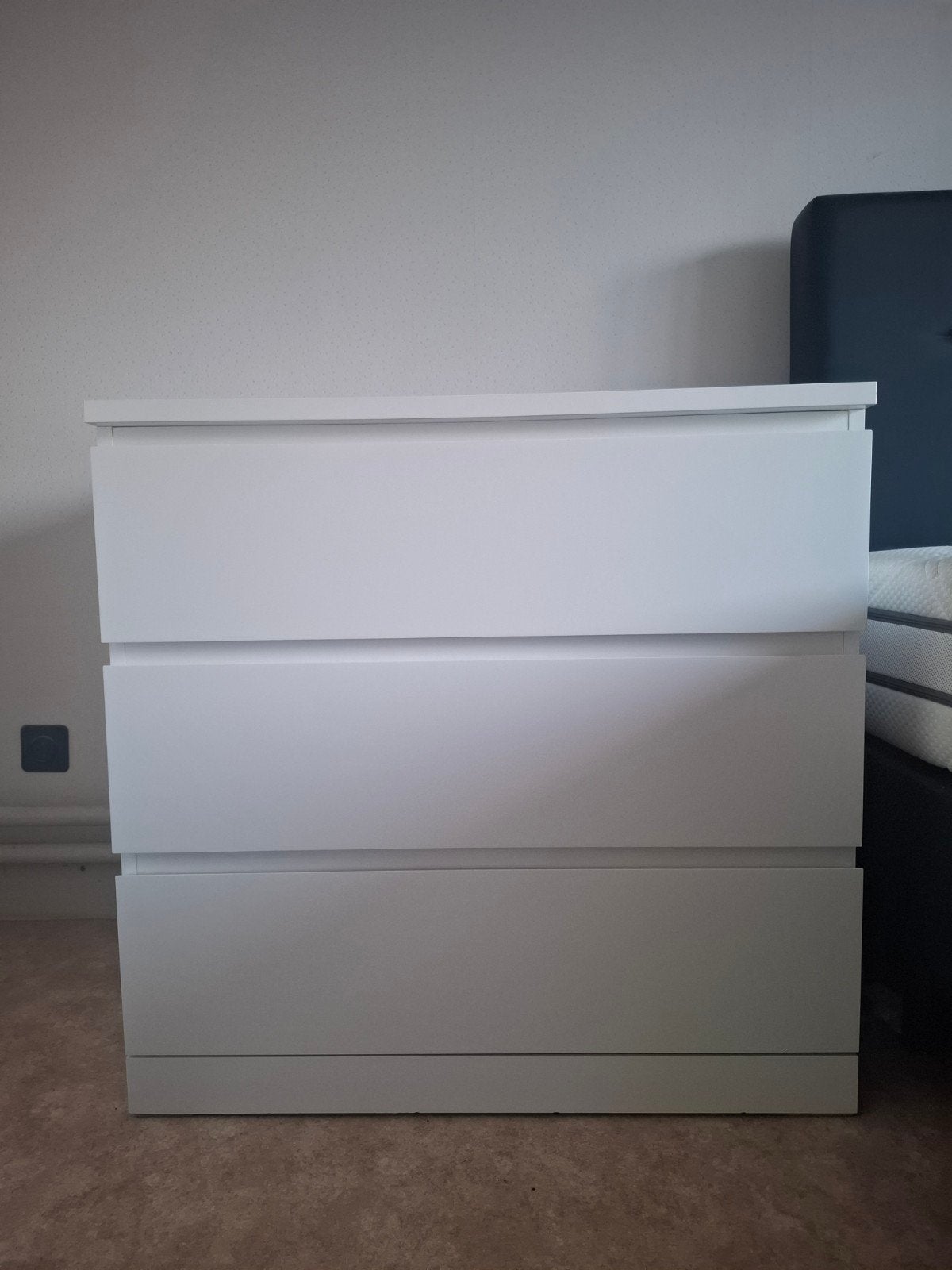 IKEA Malm ladekast 3 laden, Ophalen, 50 tot 100 cm, Zo goed als nieuw, 3 of 4 laden