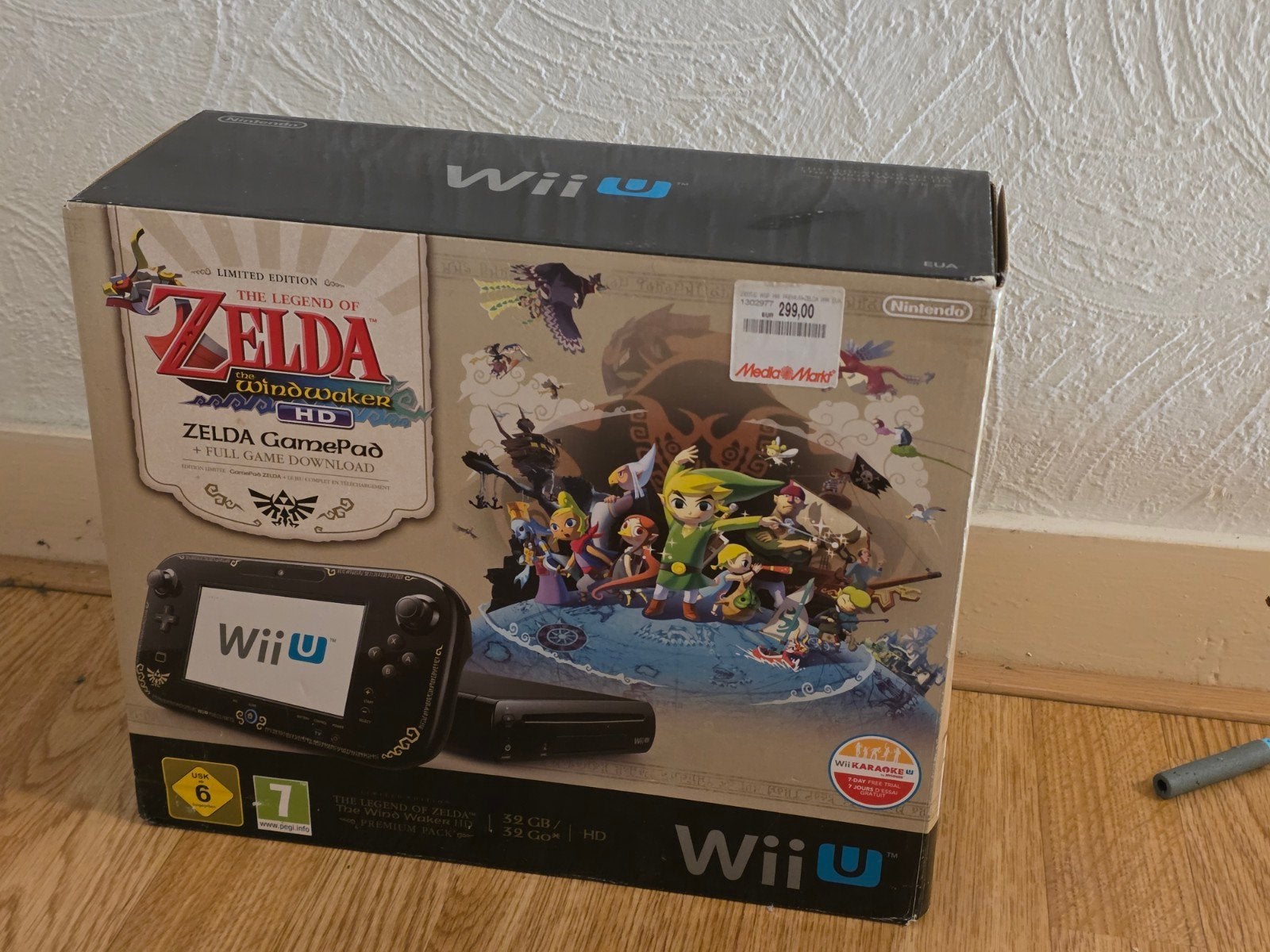 zeer goede nintendo wii u special edition zelda, Ophalen