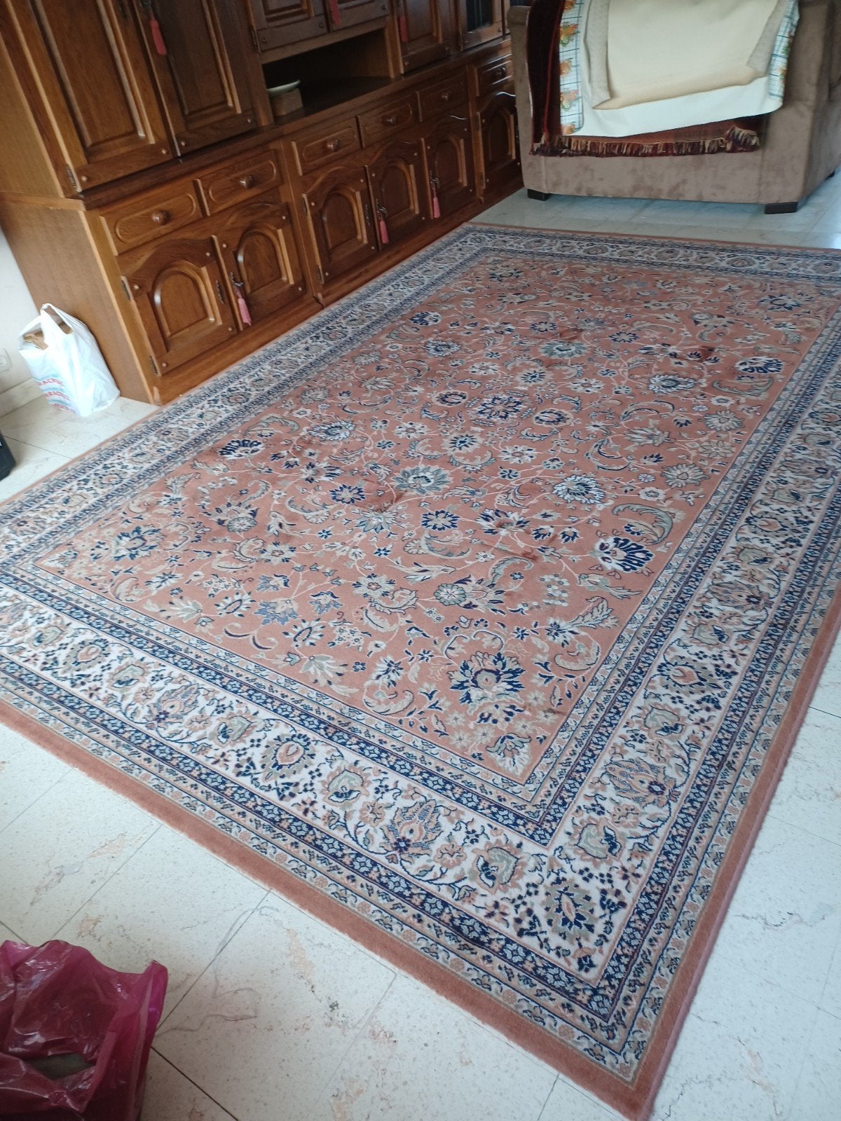 tapis, Enlèvement