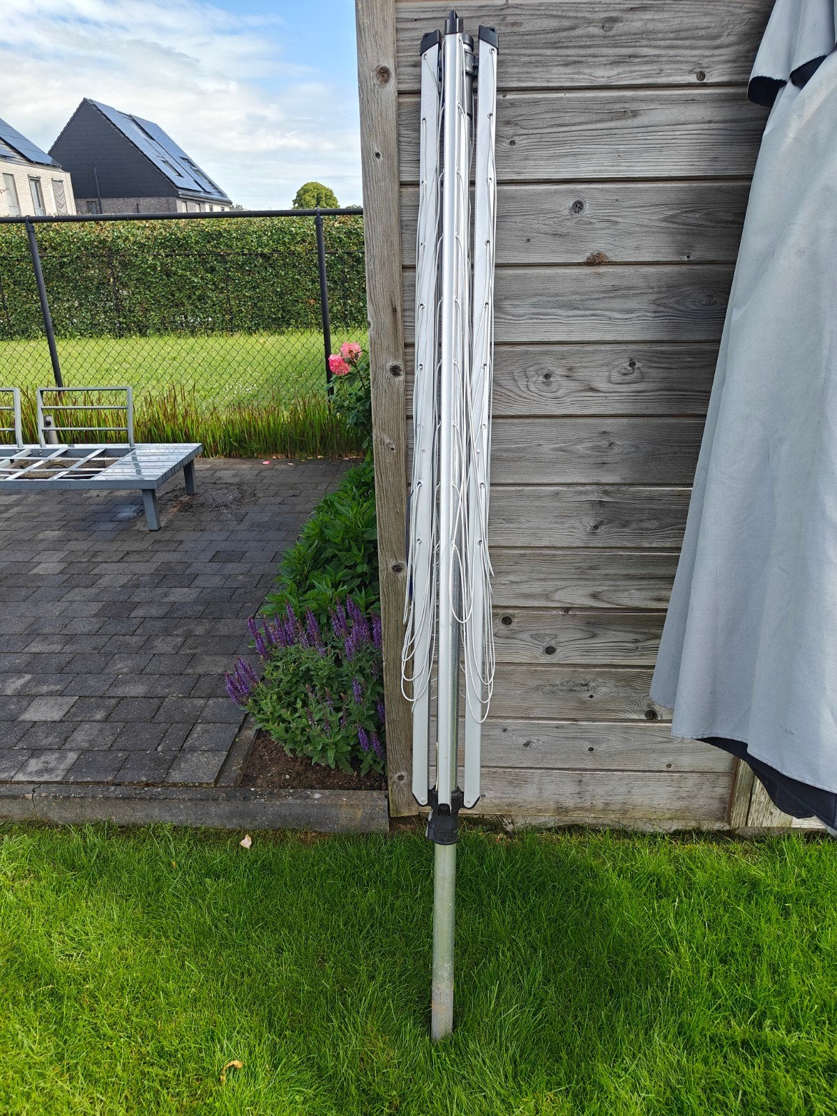 Brabantia lift-o-matic 50m inclusief weerbestendige hoes, Ophalen, Droogmolen
