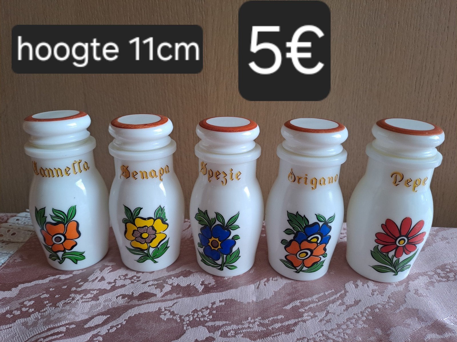 Vintage kruidenpotjes, Enlèvement ou Envoi