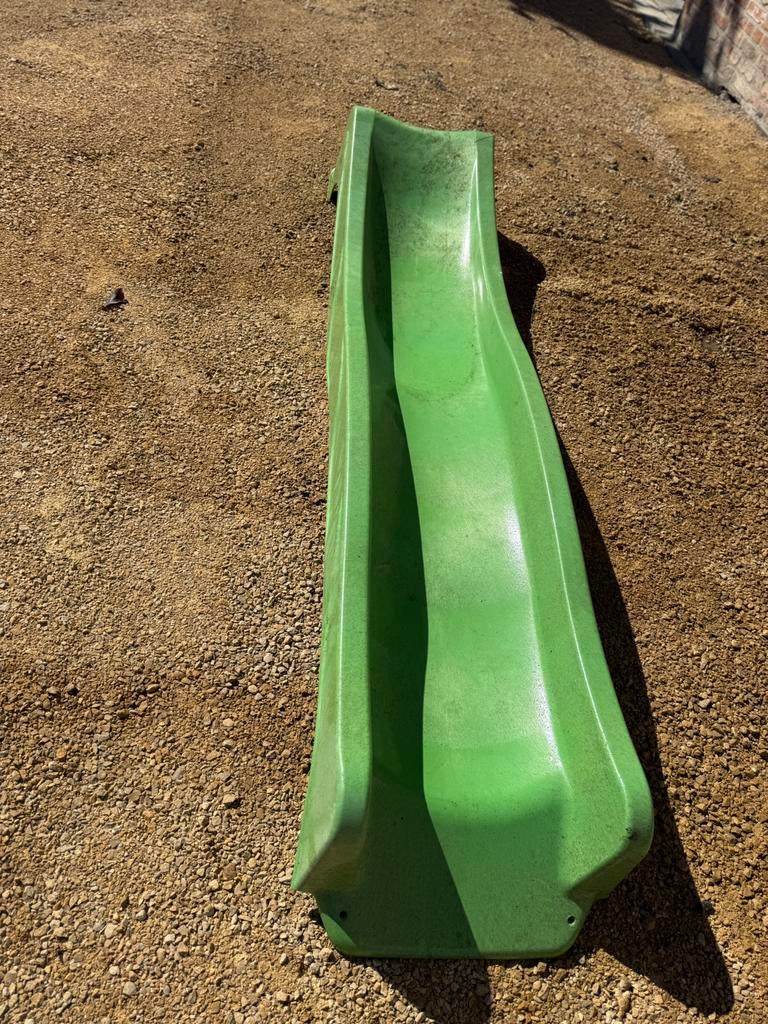 Glijbaan groen 225cm, Ophalen, Zo goed als nieuw, Glijbaan