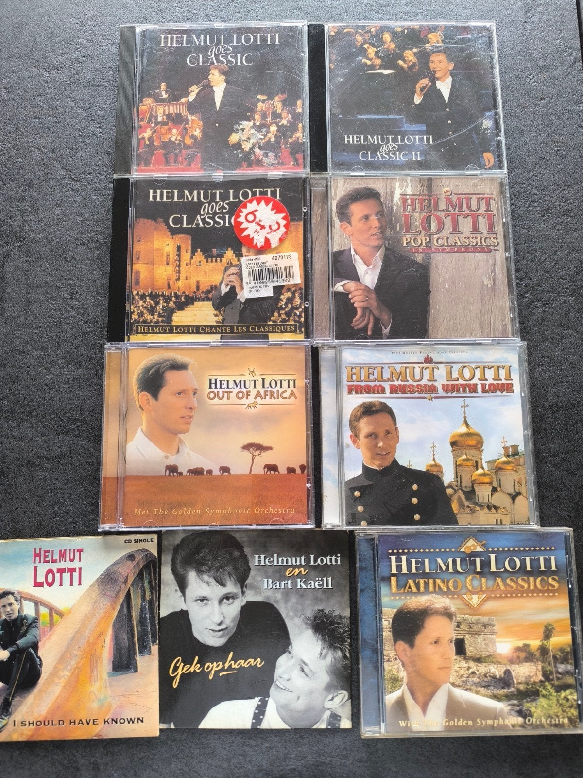 9 CD's Helmut Lotti, Cd's en Dvd's, Ophalen of Verzenden, Gebruikt
