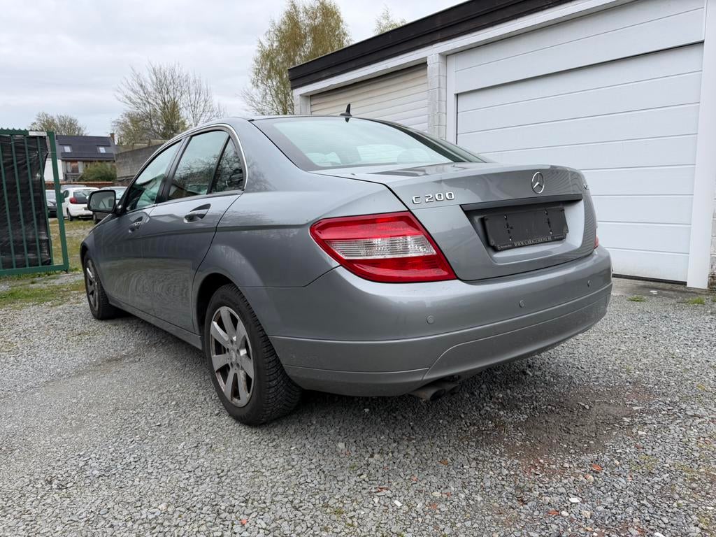 Mercedes C200 , 2.2 Cdi 100 Kw,Bj 2008,Automatic, 4 deurs, Stof, Bedrijf, Grijs