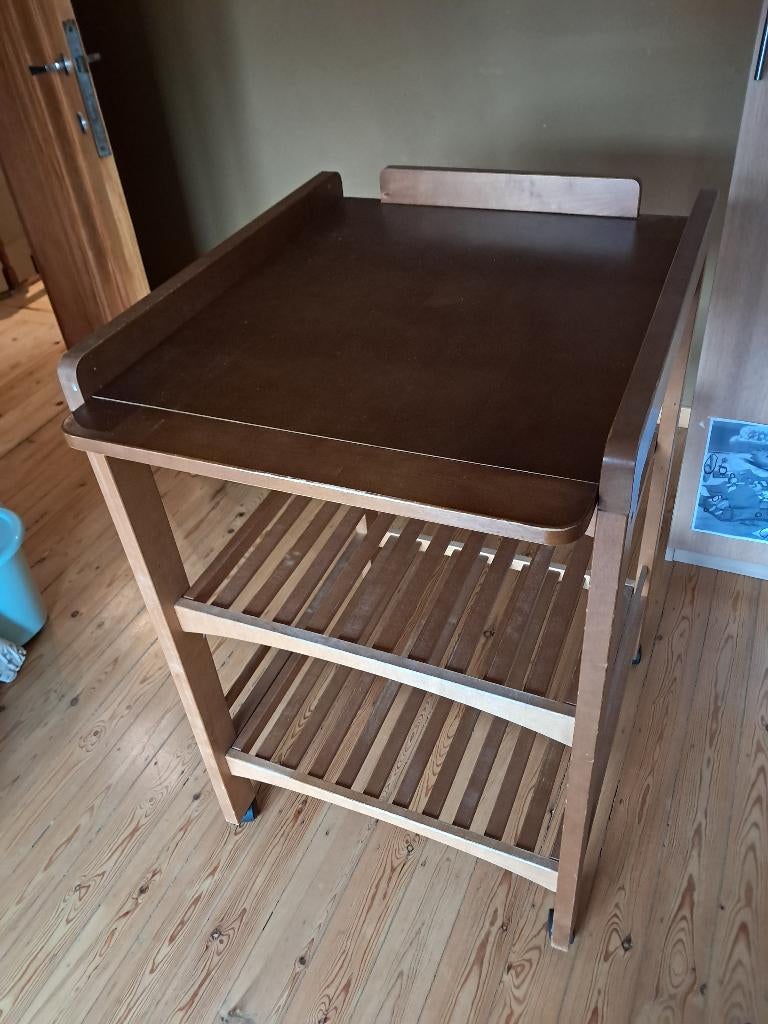 Verzorgingstafel hout, Kinderen en Baby's, Ophalen, Gebruikt, Aankleedkussen, Overige merken